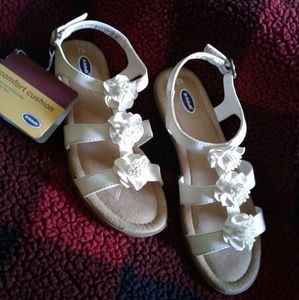 NWT Dr. Scholl's Flower Sandals